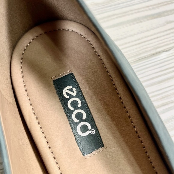 ECCO Women's Osan Green Gables Ballerina‎ Pumps Loafer Slip Ons Size 8-8.5 - Picture 9 of 12
